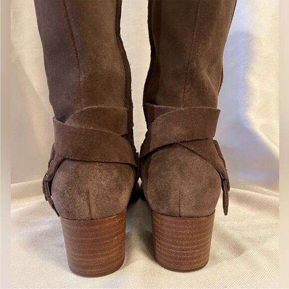 UGG Knee high suede boots, Bandera Biker Combat Moto style size 6‎ - Picture 12 of 12